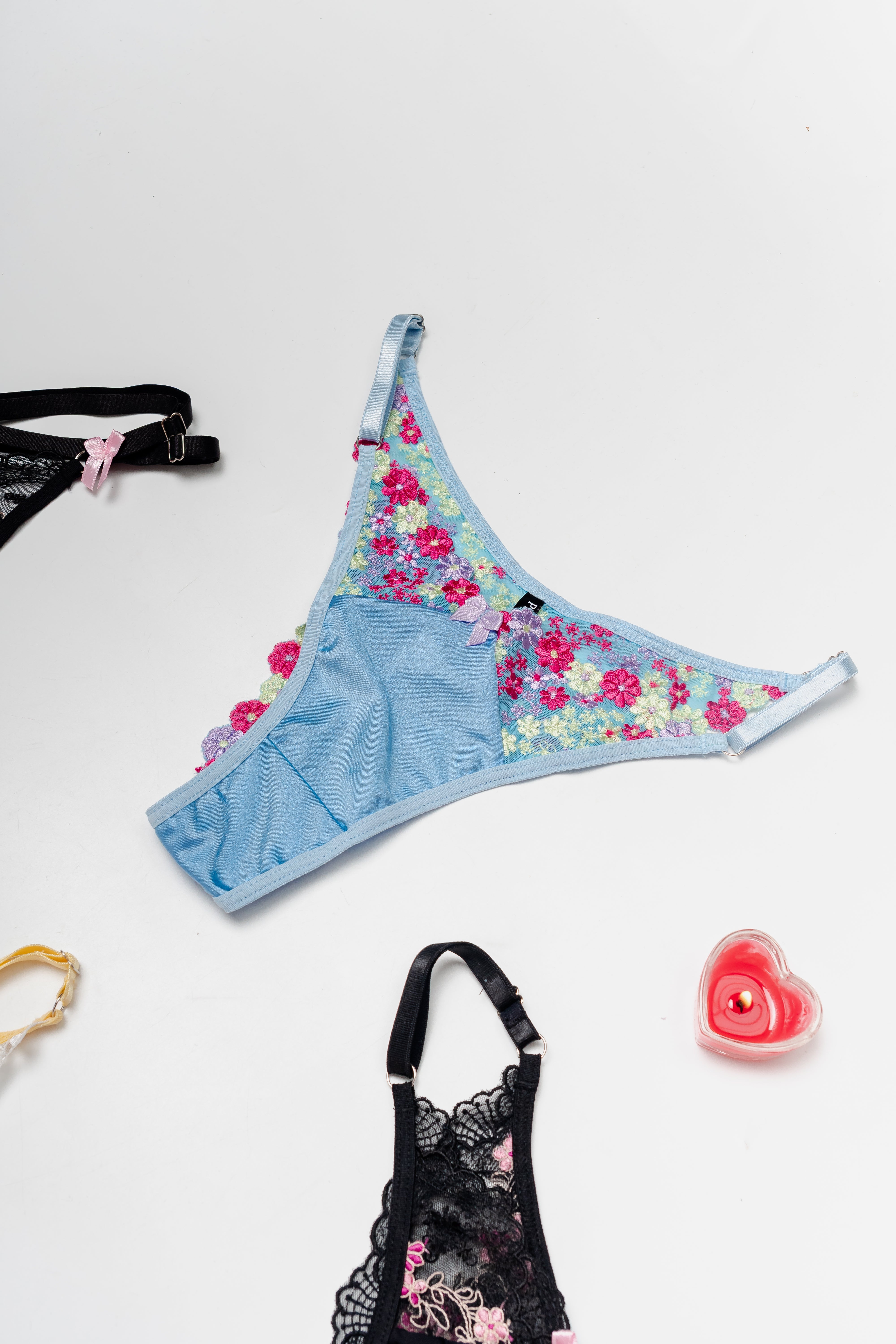 Pack 5 truzas - Tull bordado