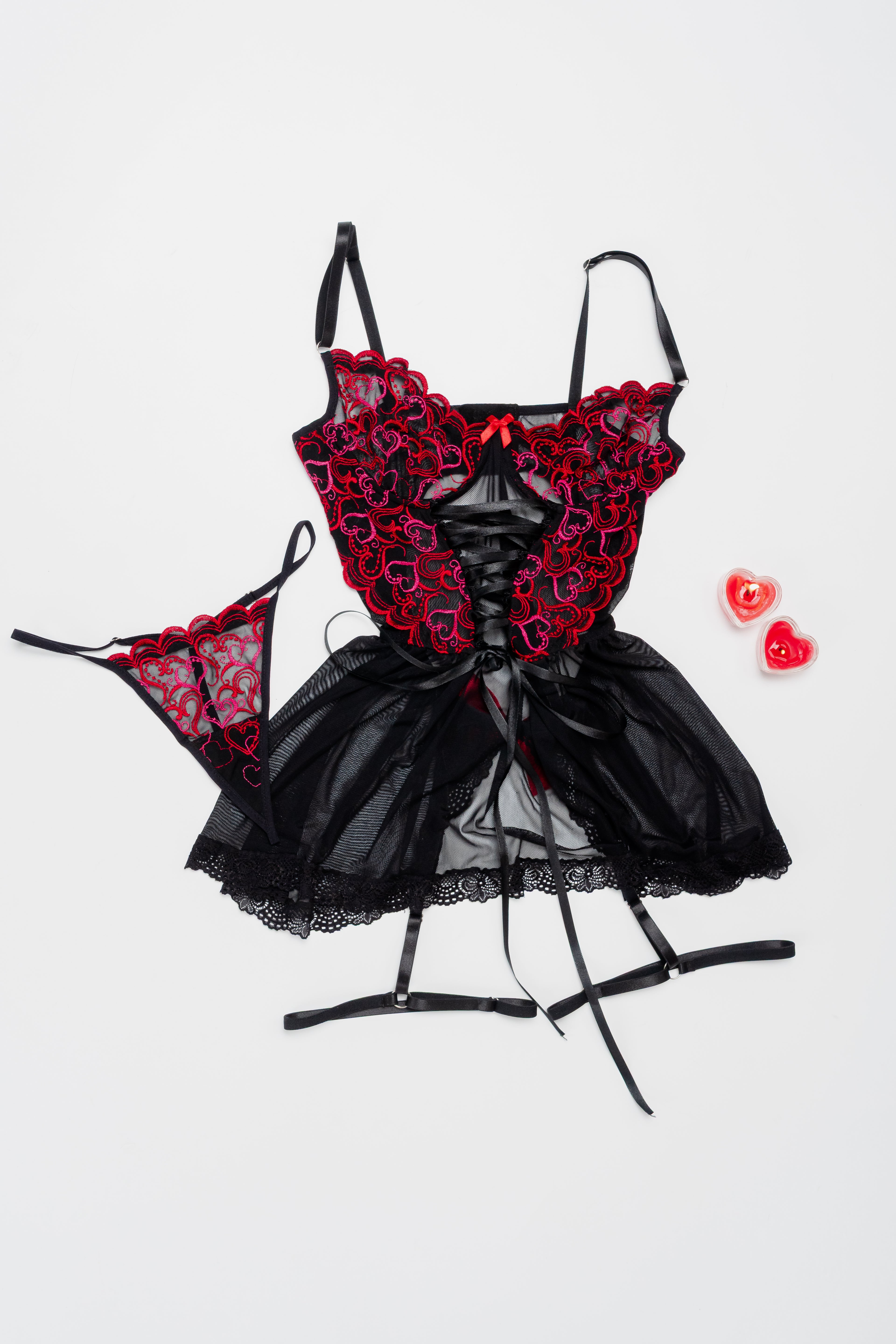 BABY DOLL ARIA - Negro