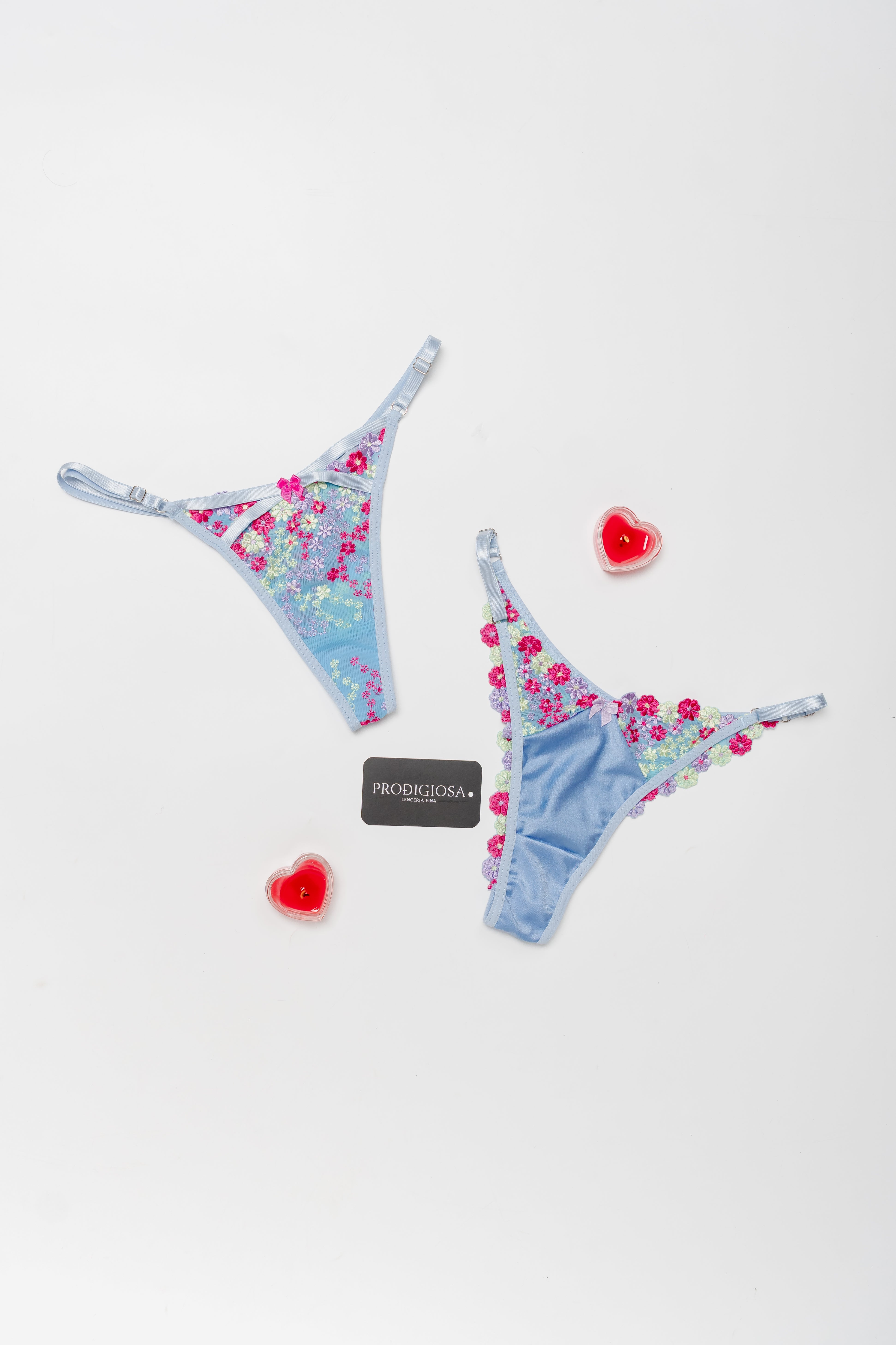 Pack 5 truzas - Tull bordado