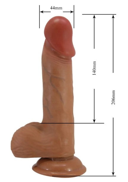 DILDO BROWN - BEAUTIFUL CATOBLEPAS