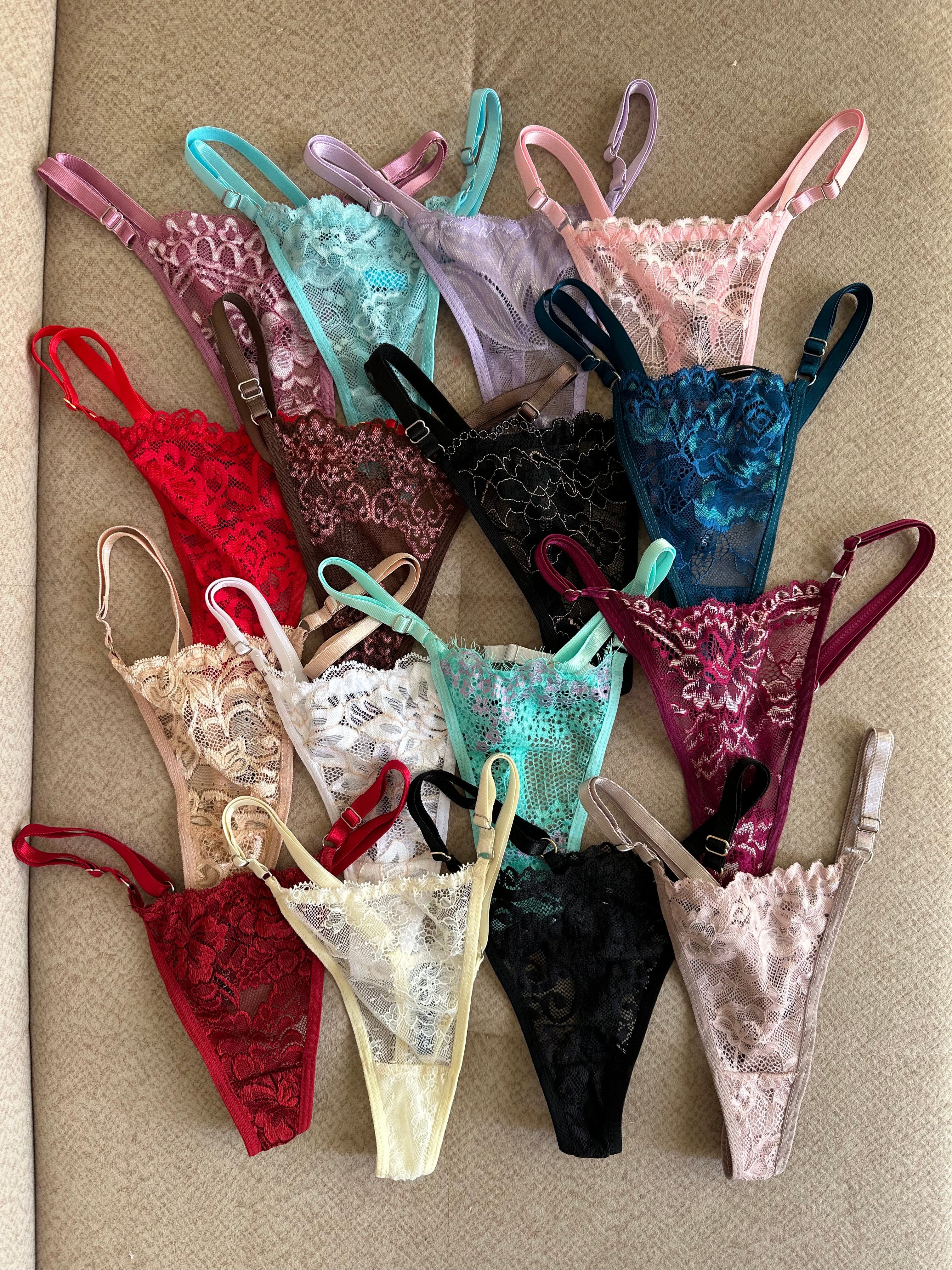 PACK 5 TANGAS - ENCAJE