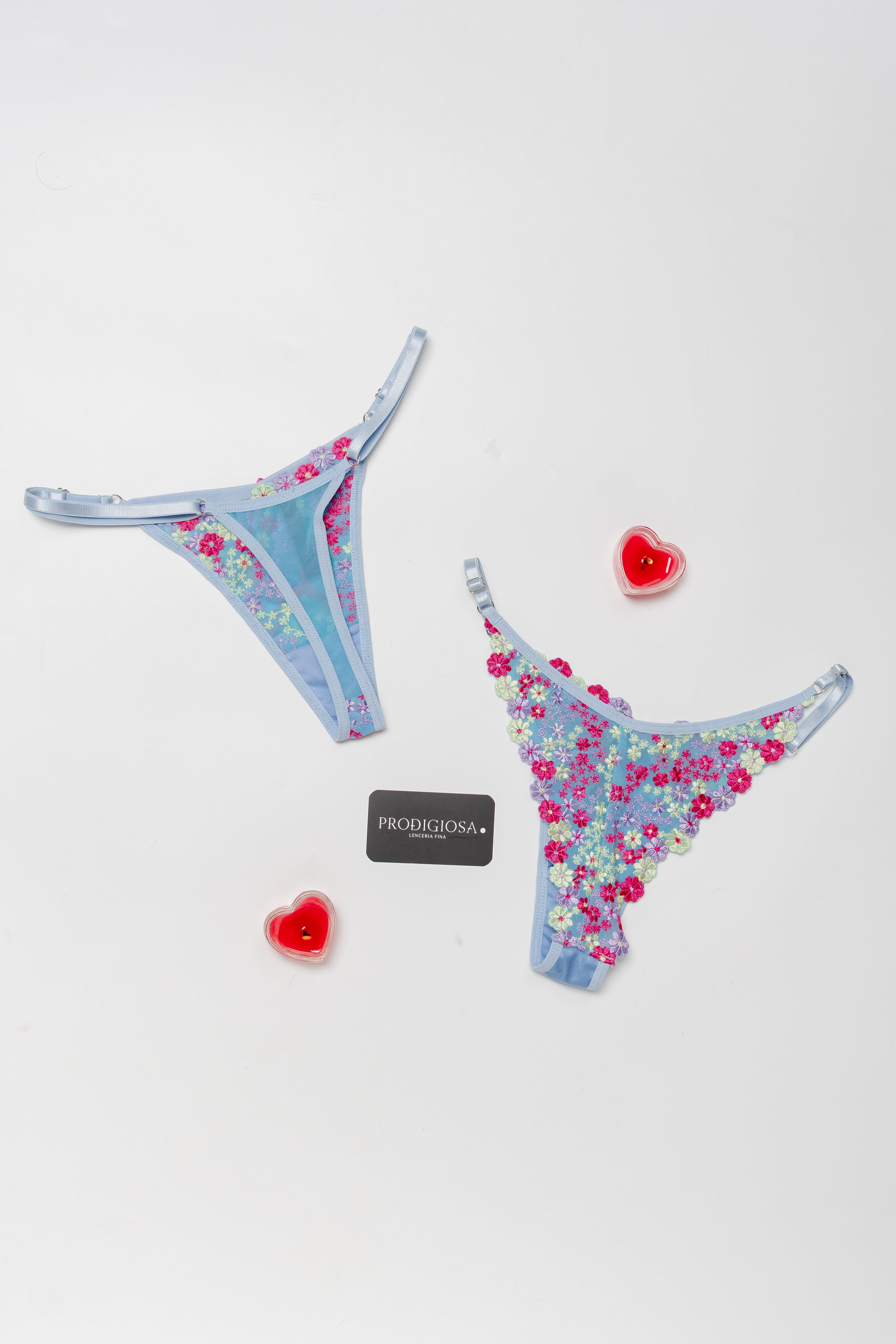 Pack 5 truzas - Tull bordado