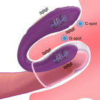 Vibrador de clitoris y punto G - 8 velocidades