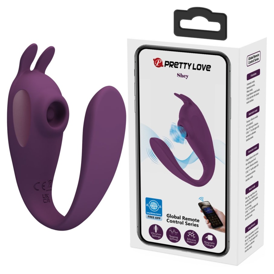 VIBRADOR SUCCIONADOR CON APP – SHEY