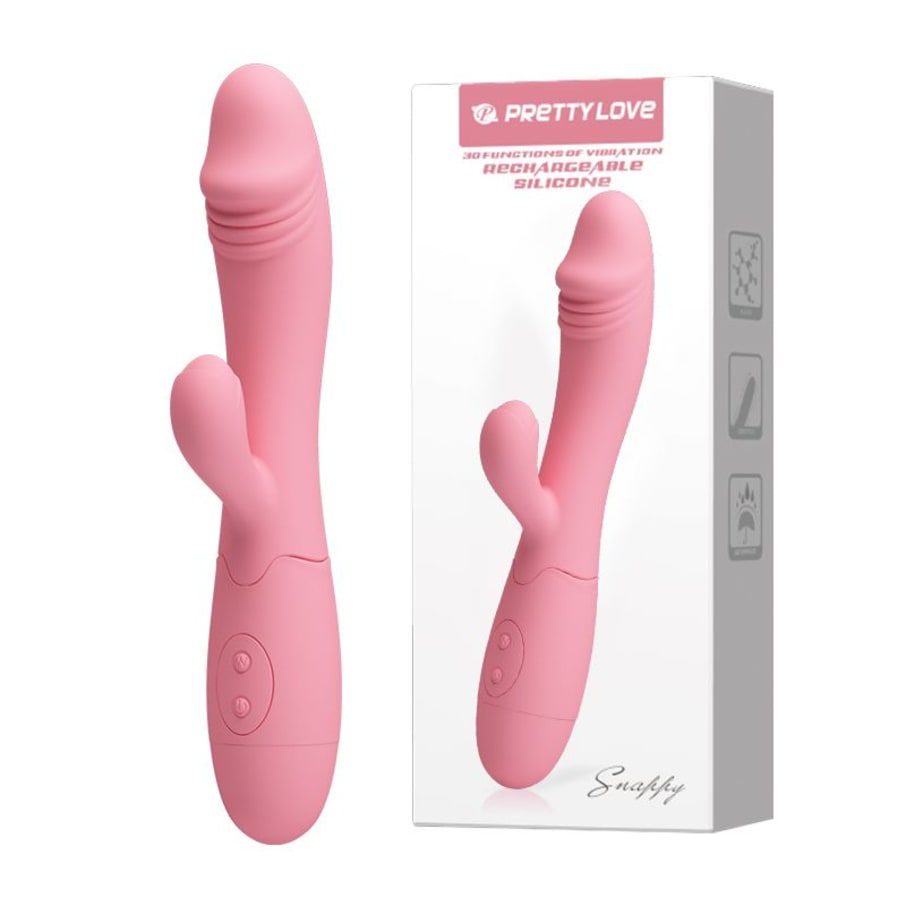 VIBRADOR SNAPPY DOBLE ESTIMULACION PRO